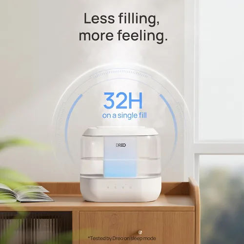Miniatura 7 de Dreo Humidificador y humidificadores inteligentes para dormitorio Blanco