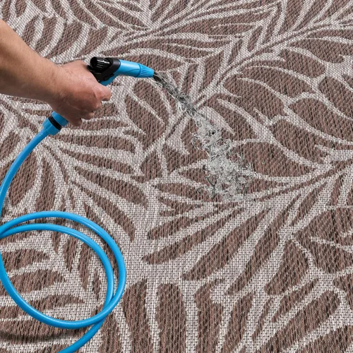 Miniatura 36 de Keen Home Design Alfombra de pasillo para exteriores, 26 x 119 pulgadas, lavable para interiores y exteriores, para patio, cocina, balcón, playa