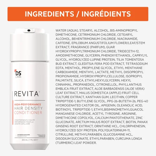 Miniatura 9 de DS Labs - Kit de champú y acondicionador Revita para hombres y mujeres, sistema de cuidado del cuero cabelludo de dos pasos para cabello