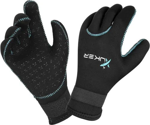 XUKER Guantes de neopreno para niños de 0.118 pulgadas (0.118 in), calor térmico para buceo, buceo, esnórquel, kayak y natación, guantes de deportes