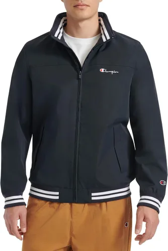 Miniatura 9 de Champion Men's Water Resistant Varsity Bomber Jacket With Flex Stand Collar