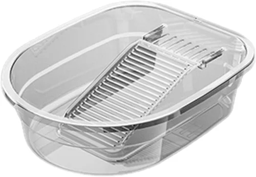 Gazechimp Lavabo para lavabo, bañera de plástico con tabla de lavar, tabla de lavado de manos gruesa, lavabo de limpieza, para toallas de limpieza