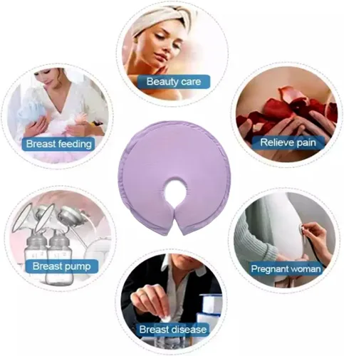Miniatura 4 de Paquetes de hielo reutilizables para mamas, paquete de terapia mamaria, esenciales para la lactancia materna, para alivio de la lactancia