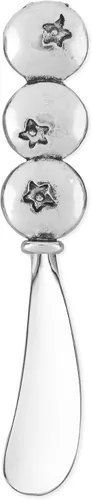 Miniatura 4 de Supreme Housewares Juego de esparcidores de queso de arándano, esparcidores de mantequilla de aleación de zinc con asas decorativas para queso