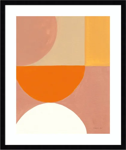 Miniatura 17 de Amanti Art Danhui Nai - Lienzo decorativo para pared, 41 x 33 pulgadas, diseño retro abstracto en V brillante, arte de pared abstracto, decoración