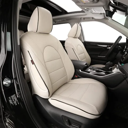 Miniatura 8 de EKR Fundas para asientos Traverse para Chevrolet Traverse LT/LTZ 2015 2016 y LT/Premier 2017, 2ª fila con división 50/50, 7 asientos, juego completo