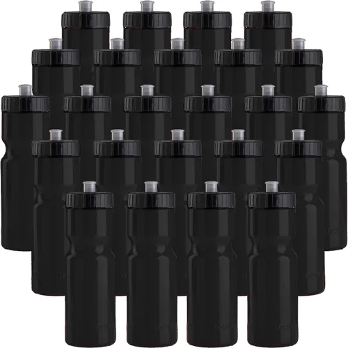 Miniatura 9 de 50 Strong Paquete de 24 botellas de agua a granel – Botellas deportivas sin BPA de 22 onzas con tapa superior fácil de abrir – fabricadas en Estados