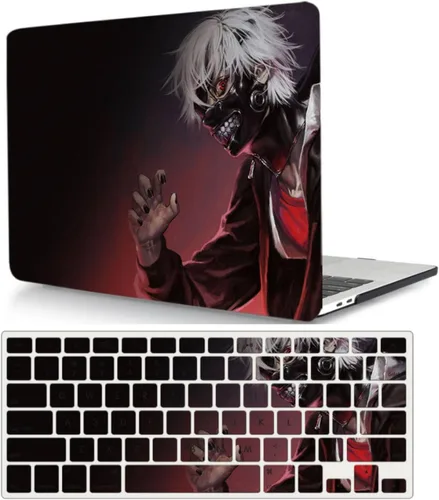 Miniatura 27 de Funda protectora compatible con MacBook Pro de 14 pulgadas 2021 M1 Pro/Max modelo A2442, carcasa rígida de plástico para laptop con cubierta