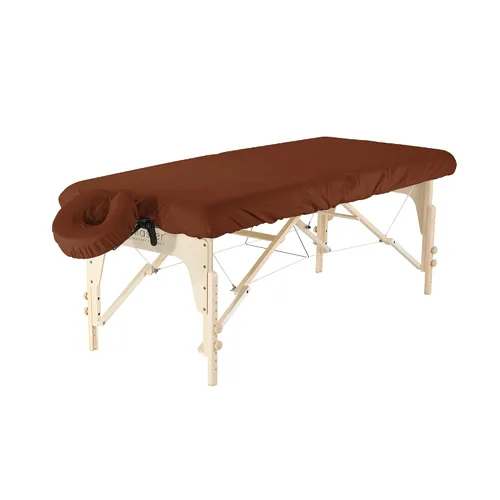 Miniatura 2 de Master Massage Dignity & Luxury - Juego de fundas de mesa de microfibra (funda de mesa y funda de cojín facial) (2 piezas) (azul)
