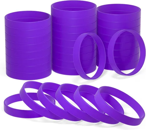 Miniatura 13 de 120 pulseras de goma de silicona verde unisex para equipos deportivos, juegos de fiesta, moda para el día de San Patricio, decoración de pulseras