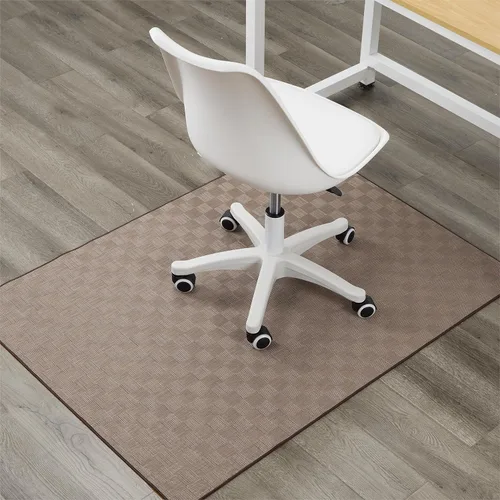 Miniatura 8 de Tapete para silla para suelo de madera dura y azulejos, 36" x 48" tapete resistente para silla de oficina para sillas con ruedas, antideslizante