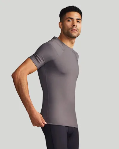 Miniatura 6 de Tommie Copper Camiseta de compresión con corrector de postura para hombre, con protección solar UPF 50