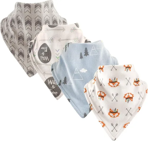 Miniatura 5 de Luvable Friends Unisex Baby Cotton Bandana Bibs