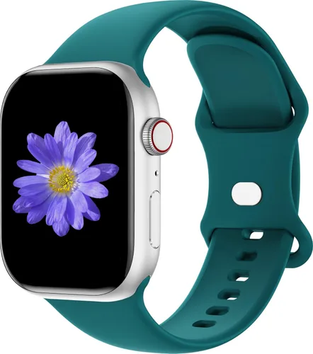Miniatura 17 de Correas deportivas compatibles con Apple Watch de 1.65, 1.73, 1.77, 1.77, 1.61, 1.49, 1.57 y 1.73 pulgadas, para mujeres y hombres, correa de Luz