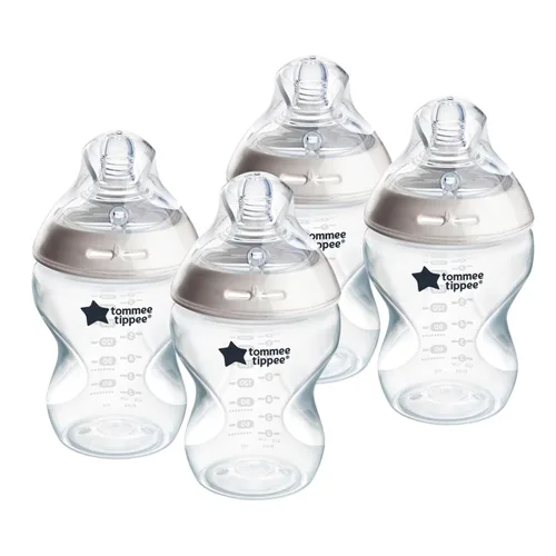 Miniatura 12 de Tommee Tippee Natural Start - Biberones anticólicos de 9 onzas sin BPA, 0+ meses, pezón de flujo lento similar al pecho, autoesterilizante, blues