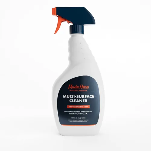 Miniatura 7 de Made Here Co. Limpiador de vidrio ultra concentrado, sin compuestos orgánicos volátiles, limpieza sin rayas para ventanas, espejos, duchas de vidrio