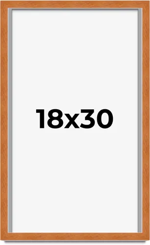 Miniatura 255 de Marco de 3 x 3 pulgadas, marco de madera maciza de nuez miel tradicional marrón Ancho de moldeo de 0.875 pulgadas Profundidad de conejo de 0.875