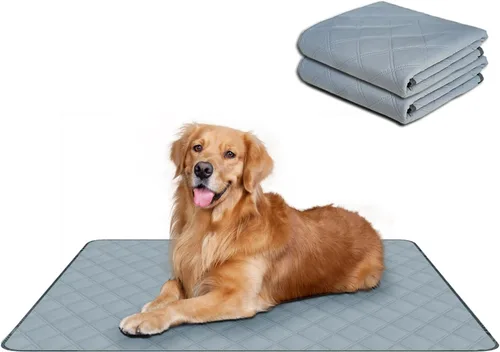 Miniatura 17 de RIOUSSI Almohadillas lavables para orina de perros, reutilizables, absorbentes, a prueba de fugas, antideslizantes, para entrenamiento de orinal