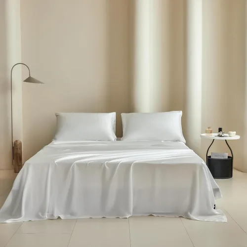 Miniatura 11 de Simple&Opulence Juego de sábanas 100% Tencel Eucalyptus Lyocell de 3 piezas, absorben la humedad, bolsillo profundo, sábanas refrescantes suaves