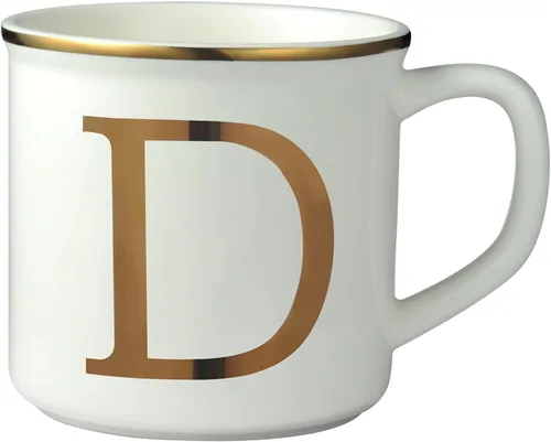 Miniatura 16 de Taza de Café de Cerámica Miicol 16 oz, Taza de Café Monograma, Taza de Té con Inicial Dorada, Taza de Té Personalizada, Regalo Único, Taza Grande