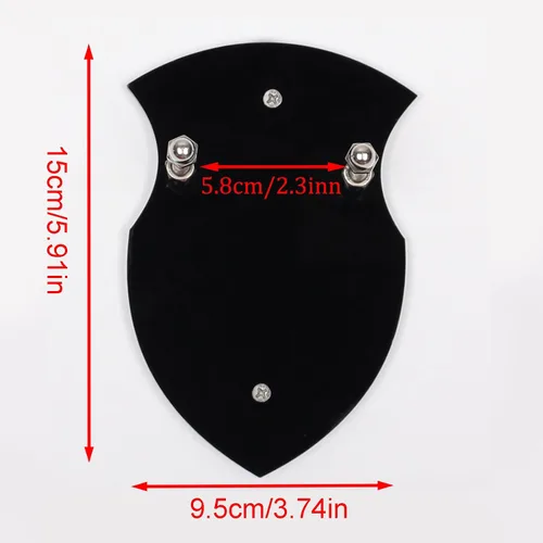 Miniatura 2 de WANLIAN Estante de espadas montado en la pared, soporte vertical de una sola espada con gancho universal para espada, hacha, espadas de anime, negro