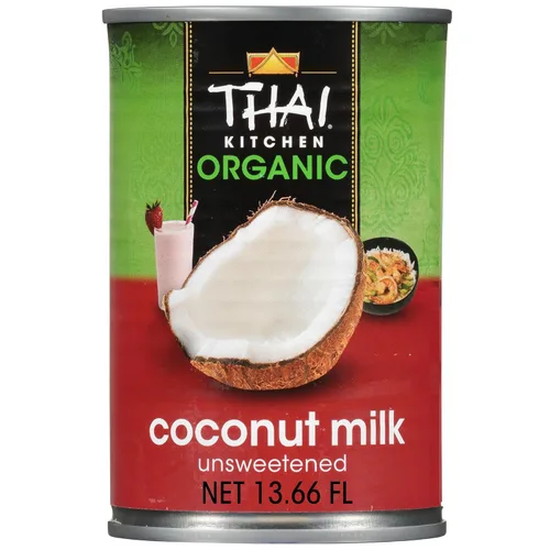Miniatura 5 de Thai Kitchen leche de coco orgánica sin edulcorantes, 13.66 onzas líquidas (paquete de 6 unidades)