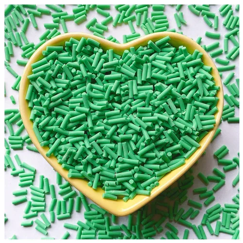 Miniatura 19 de 50g de chispas falsas de resina, chispas de caramelo falso, chispas de arcilla, chispas de polímero, rebanadas de arcilla de polímero para arte