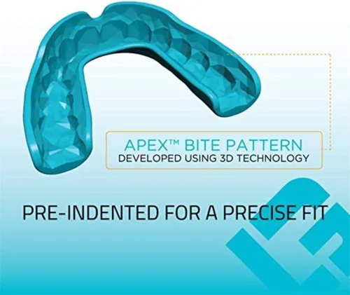 Miniatura 3 de GuardLab APEX Lite - Protector bucal deportivo para fútbol, baloncesto, boxeo, lucha libre, fútbol, BJJ, hockey, artes marciales mixtas y artes
