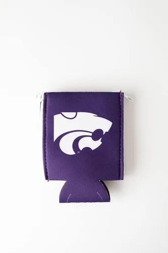 Miniatura 3 de ZipSip NONMAGNET - KSU Wildcat Coozie ajustable todo en uno con cremalleras para latas, botellas, latas delgadas, vasos de pinta, tazas de fiesta