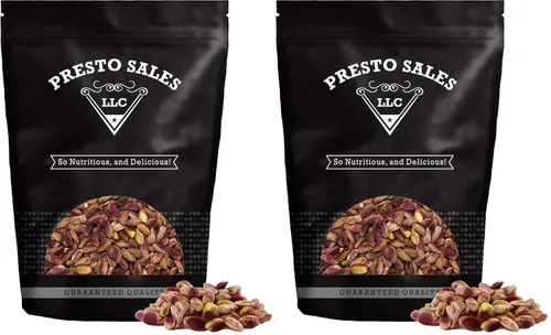 Miniatura 8 de Presto Sales Pistachos crudos turcos sin cáscara ANTEP de 16 onzas. Calidad premium y refrigerio rico en nutrientes Saludable, natural, vegano