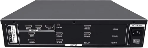 Miniatura 7 de ISEEVY Controlador de pared de video UHD 4K60 de 6 canales 2x3 3x2 UHD controlador de pared de TV 4K para 6 pantallas de empalme de TV, compatible