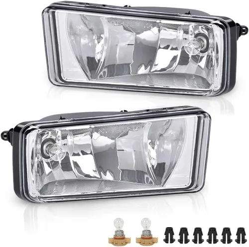 Miniatura 17 de G-PLUS Lámpara antiniebla izquierda derecha compatible con Chevy Silverado 1999-2002 1500/2500/2001 2002 Chevy Silverado 3500/2000-2006 Tahoe