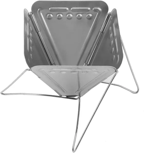 Gotero de café plegable, estante de goteo de café de acero inoxidable portátil para estufa de café gotero de café, filtro de filtro para viajes,