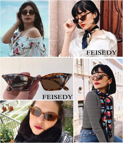 Miniatura 5 de FEISEDY Gafas de sol polarizadas de gran tamaño, ajuste sobre lentes de sol de moda, protección UV400, B2922, 65mm