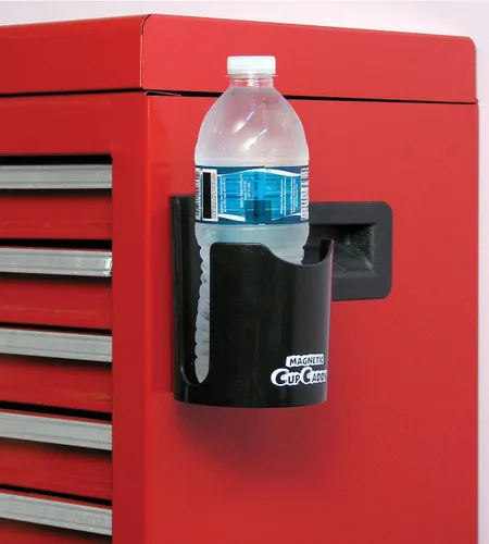 Miniatura 3 de Master Magnetics - Organizador magnético negro para tazas, imán organizador, negro (paquete de 6) y organizador magnético para tazas, 3.25 pulgadas
