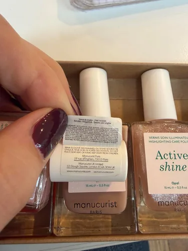 Miniatura 7 de Manucurist Active Icons Duo - Juego de esmaltes de uñas Active Bright, Active Plump - Fortalecedor de uñas, esmalte iluminador y cuidado, regalos
