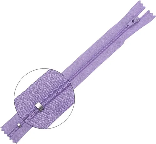 Miniatura 11 de Cierre de tela, 10 cremalleras de nailon para manualidades de costura a medida, cremalleras de nailon, para coser de 3 a 24 pulgadas, para coser