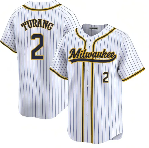 Miniatura 27 de Camiseta cosida de béisbol Milwaukee personalizada para hombres/mujeres/jóvenes para fanáticos de los deportes