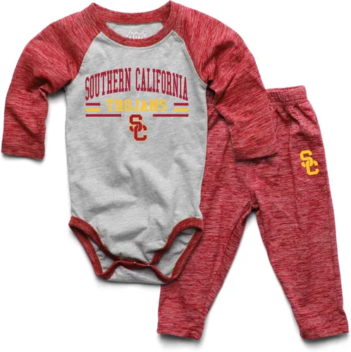 Miniatura 16 de Wes and Willy Baby College Sports Fan - Conjunto de una pieza y pantalón de manga larga