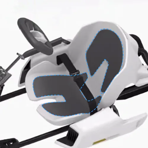 Miniatura 4 de Cojín de asiento de repuesto para Ninebot GoKart Kit/kit 2/Pro/Pro 2, compatible con Segway GoKart accesorios posventa, fácil de instalar