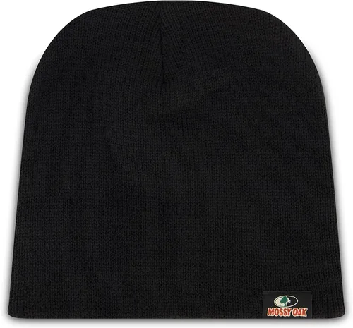 Miniatura 3 de Mossy Oak Men's Rib Knitted Hats - Warm and Cozy Beanie Hat - Men Winter Hat
