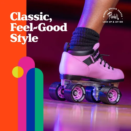 Miniatura 6 de Riedell, patines rodantes con dardo Negro