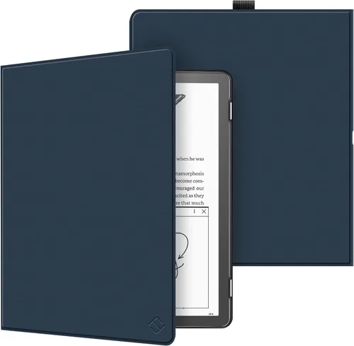 Miniatura 12 de Fintie Slimshell - Funda para Kindle Scribe de 10.2 pulgadas (versión 2024/2022) – Funda delgada y ligera de piel sintética de alta calidad, apagado