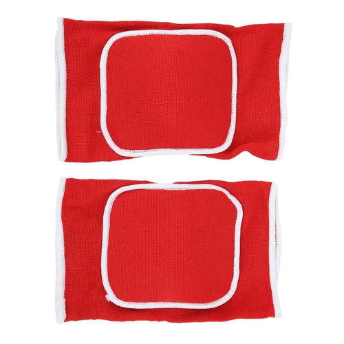 Miniatura 4 de 1 par de rodilleras protectoras, rodilleras de esponja gruesa, rodilleras para danza, yoga, multideportes (rojo)