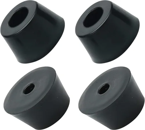 Miniatura 8 de METALLIXITY Pies de goma para parachoques (0.827 x 0.472 in/0.83 x 0.47 pulgadas), 4 unidades, almohadillas redondas para patas protectoras de suelo