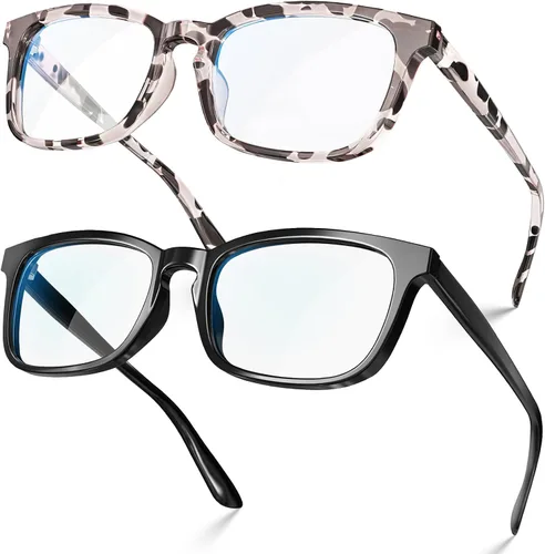 Miniatura 17 de VISOONE - Lentes cuadrados con bloqueo de luz azul y antireflejante para computadora, videojuegos; para mujeres y hombres MONTANA