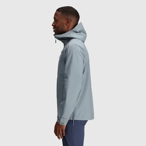 Miniatura 4 de Outdoor Research Chaqueta Foray II para hombre - Impermeable y resistente al viento con capucha