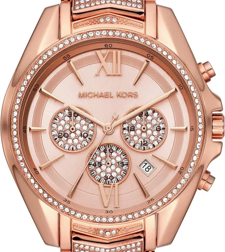 Miniatura 4 de Michael Kors Whitney - Reloj de acero inoxidable con detalles ostentosos