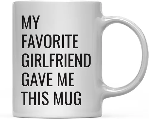 Miniatura 10 de Andaz Press Taza de café divertida de 11 onzas, regalo de broma, My Favorite Aunt Gave Me This Cup, 1 paquete, sobrino sobrino, cumpleaños, Navidad