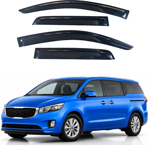 Miniatura 157 de Visor para ventana IG para Hyundai Venue 2020-2023, protector contra la lluvia, adhesivo extra duradero, deflector de viento para lado